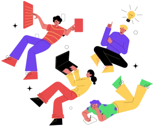 illustration of creatives